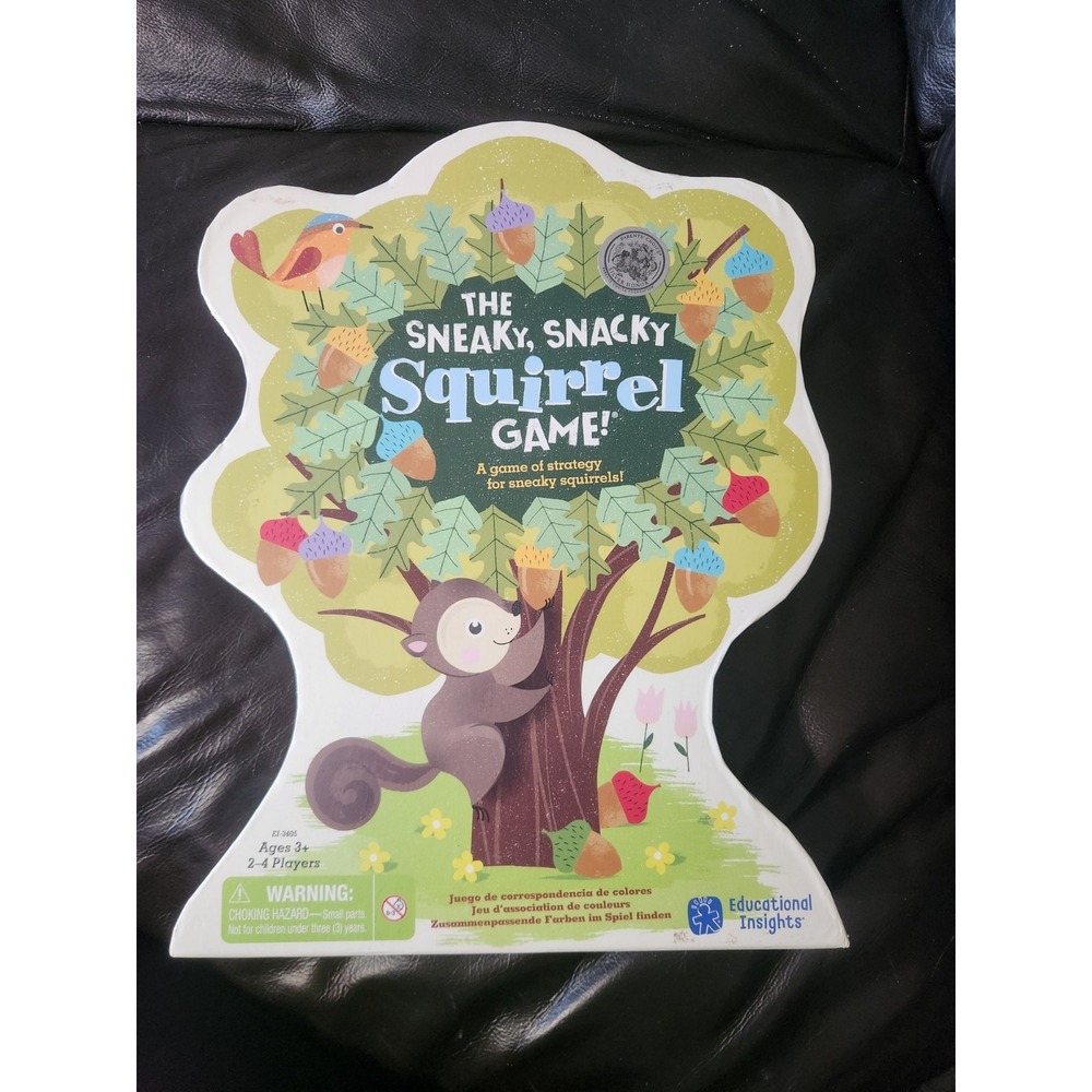 The Sneaky, Snacky Squirrel Game! Educational Insights Strategy Complete